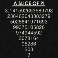 A Slice of Pi Pie Funny Pi Day Math Geek Logo Ladies PosiCharge Tri-Blend Wicking Tank