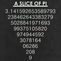 A Slice of Pi Pie Funny Pi Day Math Geek Logo Knit Cap Winter Beanie