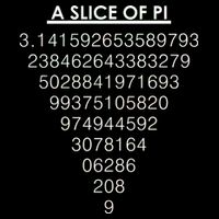 A Slice of Pi Pie Funny Pi Day Math Geek Logo Metallic Star Ornament
