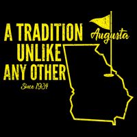 A Tradition Unlike Any Other Augusta Georgia Golfing Flatbill Hat