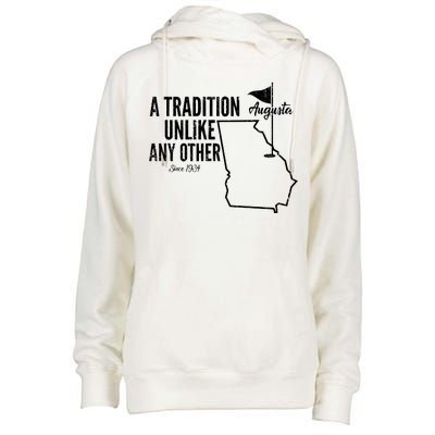 A Tradition Unlike Any Other Augusta Georgia Golfing Womens Funnel Neck Pullover Hood