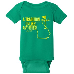 A Tradition Unlike Any Other Augusta Georgia Golfing Baby Bodysuit