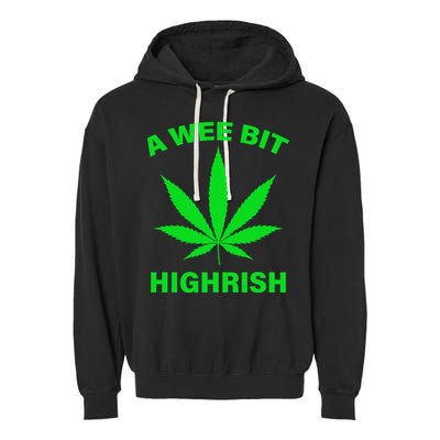 A Wee Bit Highrish Garment-Dyed Fleece Hoodie