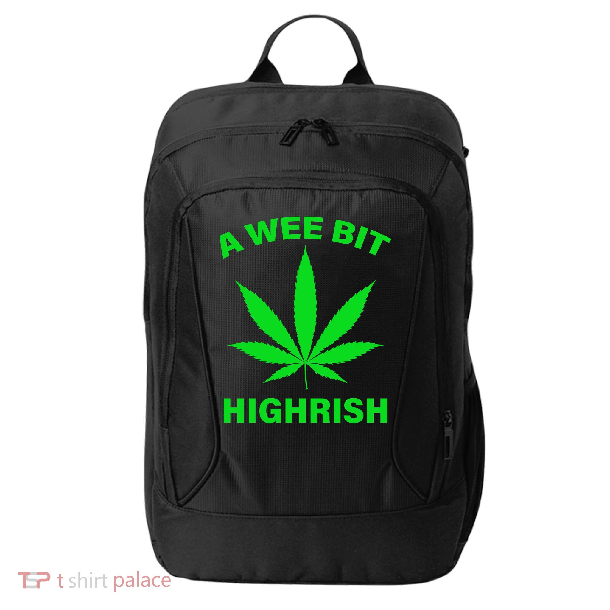 A Wee Bit Highrish City Backpack