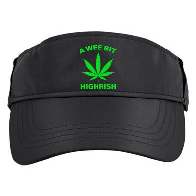 A Wee Bit Highrish Adult Drive Performance Visor