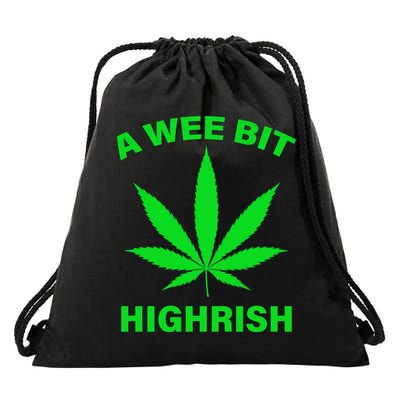 A Wee Bit Highrish Drawstring Bag