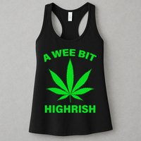 A Wee Bit Highrish Womens Tank Top