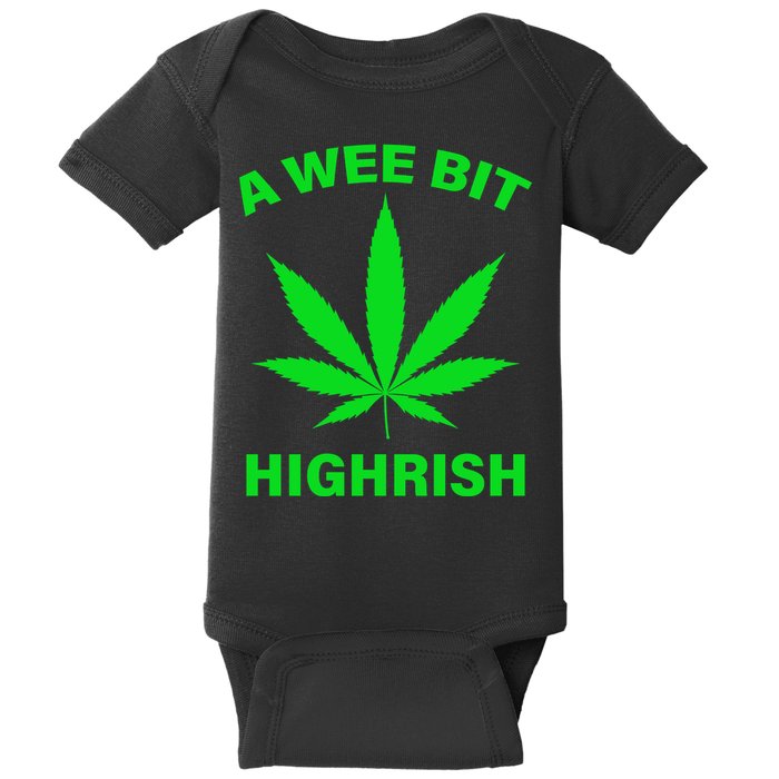 A Wee Bit Highrish Baby Bodysuit