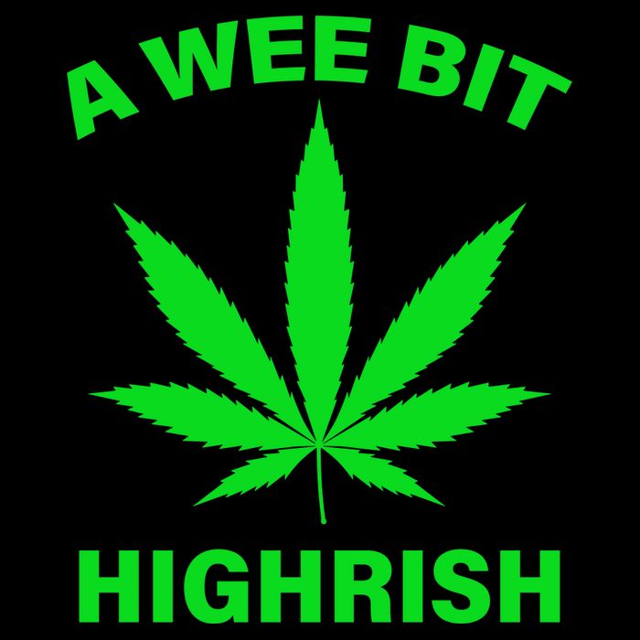 A Wee Bit Highrish Baby Bodysuit