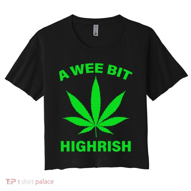 A Wee Bit Highrish Crop Top