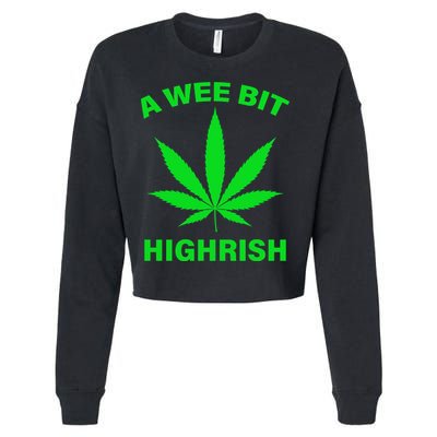 A Wee Bit Highrish Cropped Pullover Crew