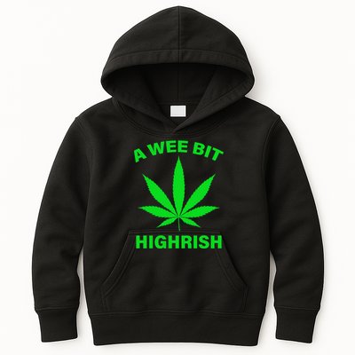 A Wee Bit Highrish Kids Hoodie