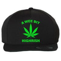 A Wee Bit Highrish Wool Snapback Cap