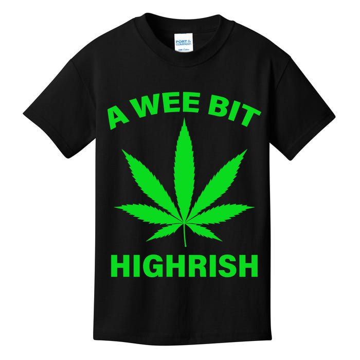 A Wee Bit Highrish Kids T-Shirt