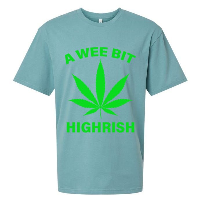 A Wee Bit Highrish Sueded Cloud Jersey T-Shirt