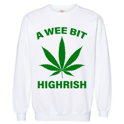 A Wee Bit Highrish Garment-Dyed Sweatshirt