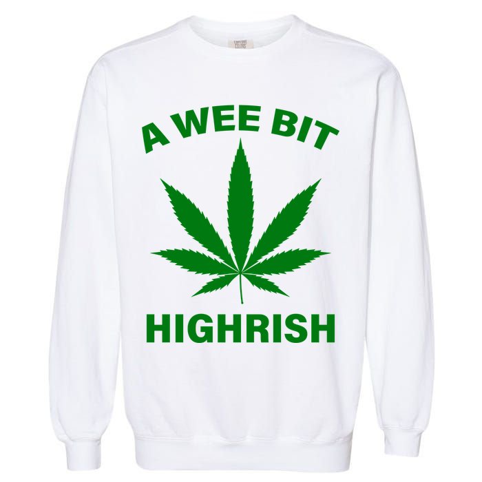 A Wee Bit Highrish Garment-Dyed Sweatshirt