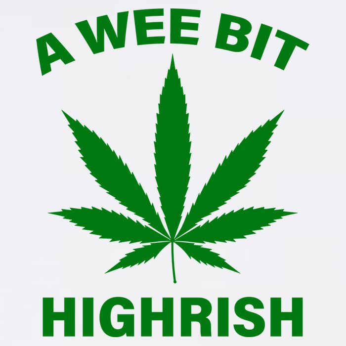 A Wee Bit Highrish Garment-Dyed Sweatshirt