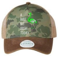 A Wee Bit Irish Today Flamingo Legacy Tie Dye Trucker Hat