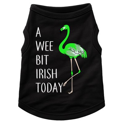 A Wee Bit Irish Today Flamingo Doggie Tank