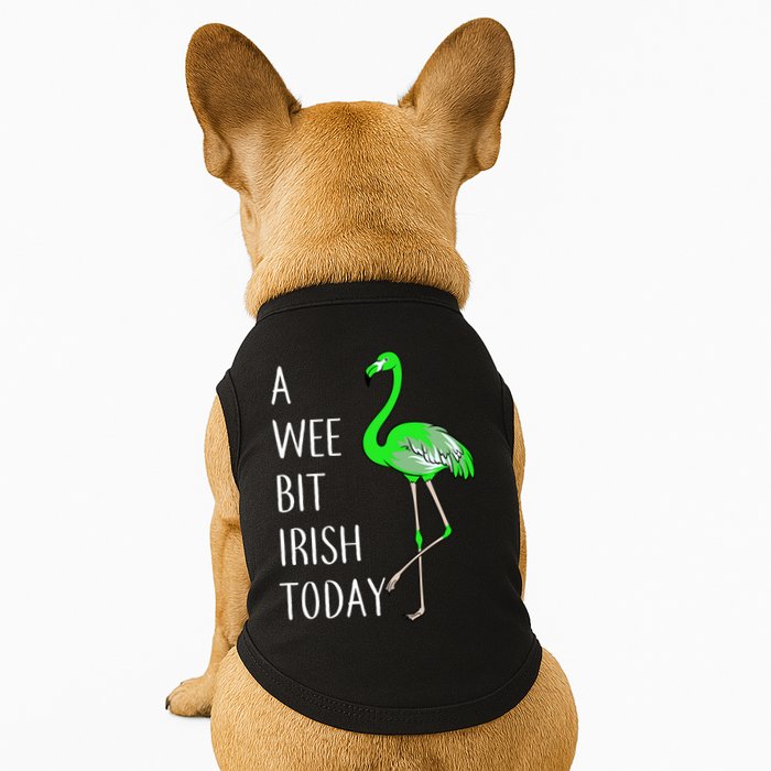 A Wee Bit Irish Today Flamingo Doggie Tank