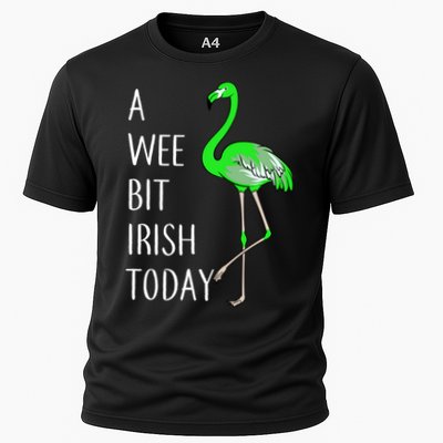 A Wee Bit Irish Today Flamingo Performance Shirt