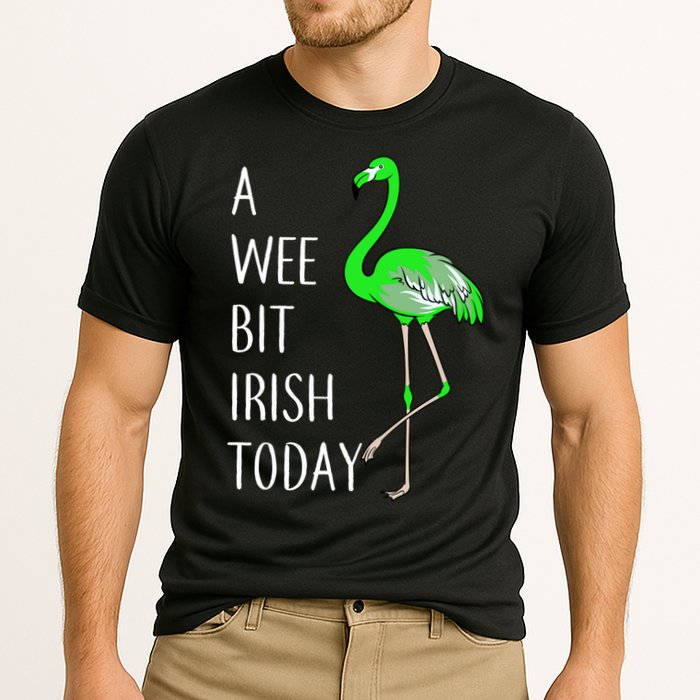 A Wee Bit Irish Today Flamingo Performance Shirt