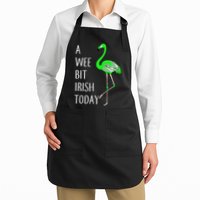 A Wee Bit Irish Today Flamingo Apron