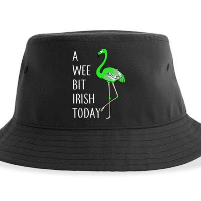 A Wee Bit Irish Today Flamingo Sustainable Bucket Hat