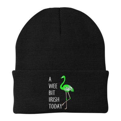 A Wee Bit Irish Today Flamingo Beanie