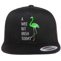 A Wee Bit Irish Today Flamingo Flatbill Hat