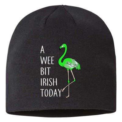 A Wee Bit Irish Today Flamingo Sustainable Beanie