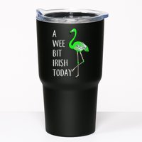 A Wee Bit Irish Today Flamingo Tumbler