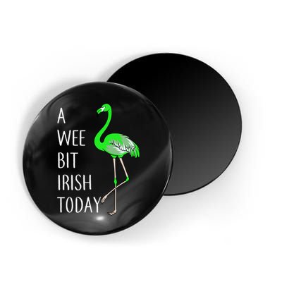 A Wee Bit Irish Today Flamingo Magnet
