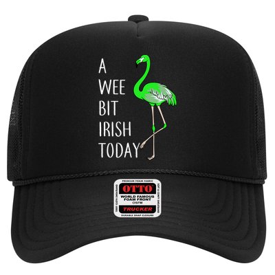 A Wee Bit Irish Today Flamingo Trucker Hat