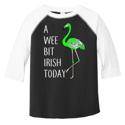 A Wee Bit Irish Today Flamingo Toddler Fine Jersey T-Shirt