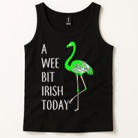 A Wee Bit Irish Today Flamingo Tank Top