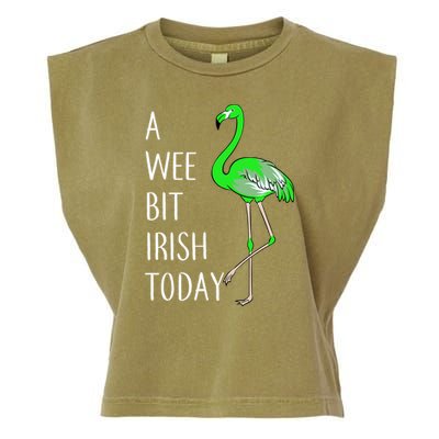 A Wee Bit Irish Today Flamingo Garment-Dyed Women's Muscle Tee