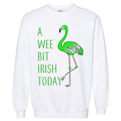 A Wee Bit Irish Today Flamingo Garment-Dyed Sweatshirt