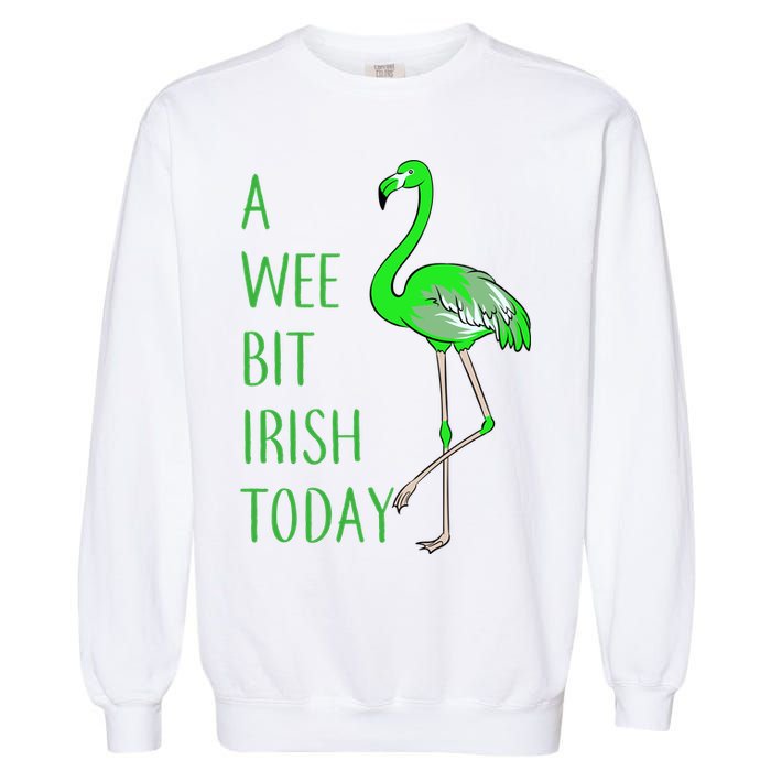 A Wee Bit Irish Today Flamingo Garment-Dyed Sweatshirt