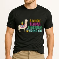 A Whole Llama Learning Going On Performance Shirt