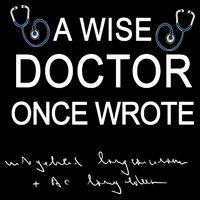 A Wise Doctor Once Wrote Medical Doctor Handwriting Funny Impact Tech Backpack