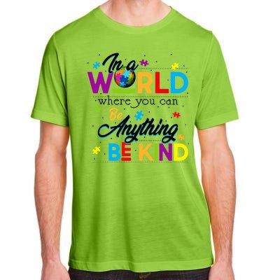 A World With Kindness Autism Awareness Adult ChromaSoft Performance T-Shirt