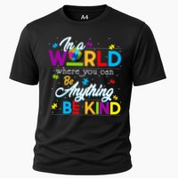 A World With Kindness Autism Awareness Cooling Performance Crew T-Shirt