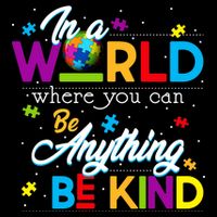 A World With Kindness Autism Awareness Cooling Performance Crew T-Shirt