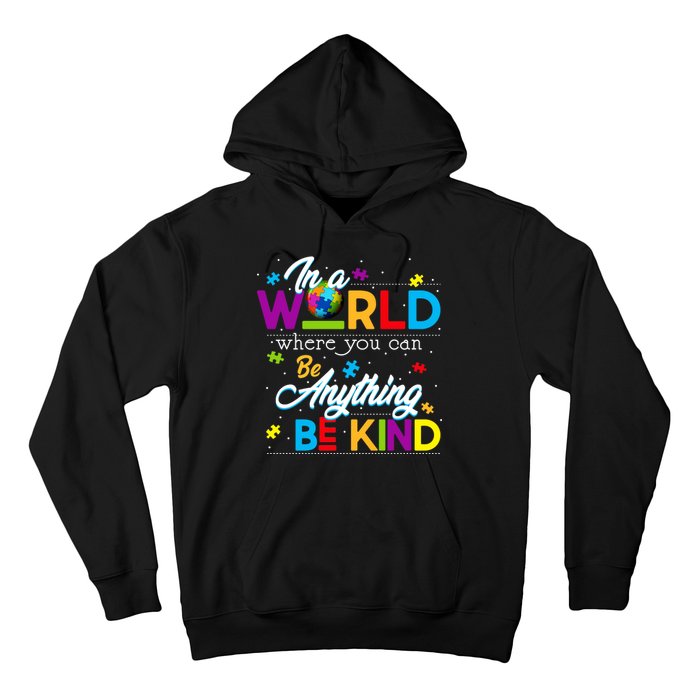 A World With Kindness Autism Awareness Hoodie