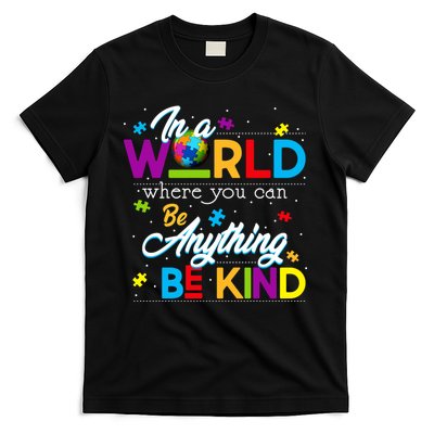 A World With Kindness Autism Awareness T-Shirt