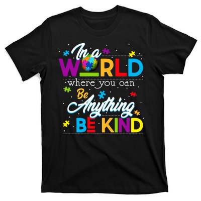 A World With Kindness Autism Awareness T-Shirt