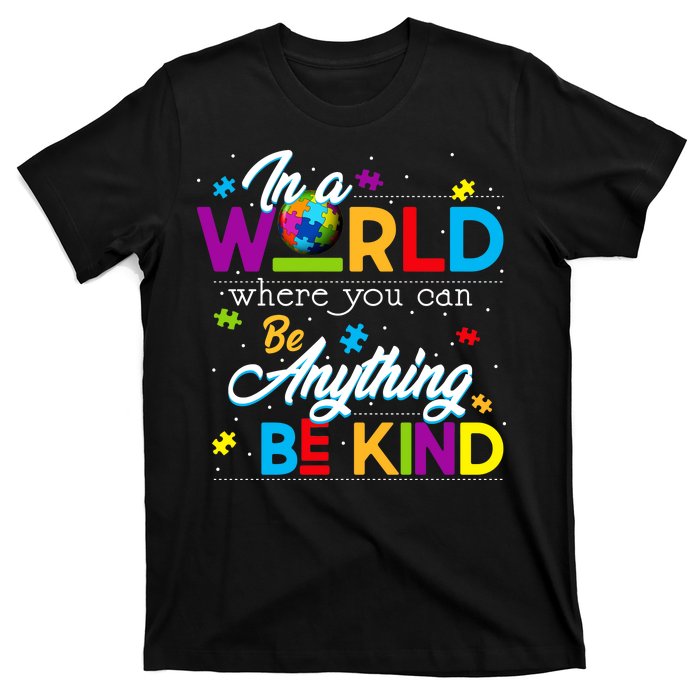 A World With Kindness Autism Awareness T-Shirt