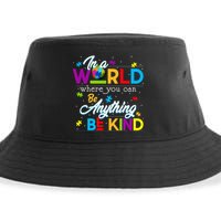 A World With Kindness Autism Awareness Sustainable Bucket Hat